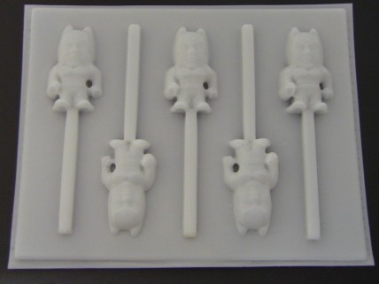 460hc Baby Capeman Hard Candy Lollipop Mold FACTORY SECOND